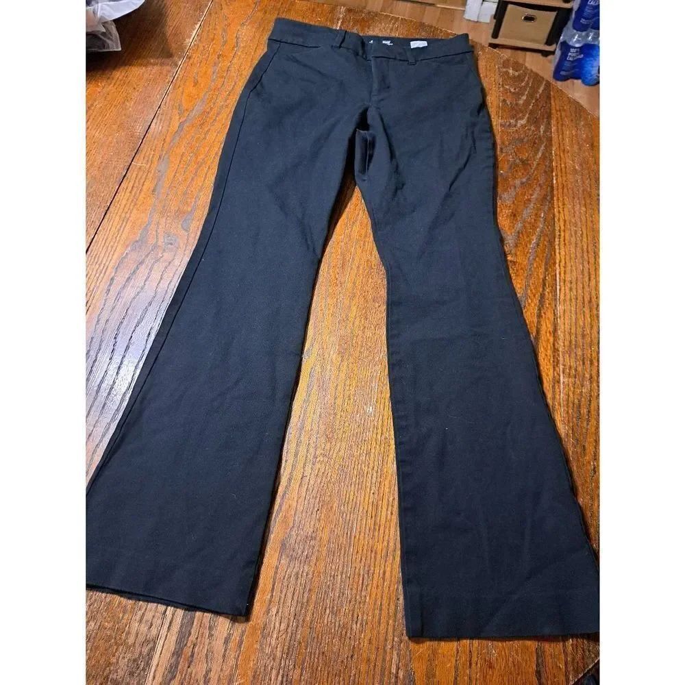 Size 4P Petite Old Navy Black High Rise Pixie Secret Smooth Pocket Pants Pockets